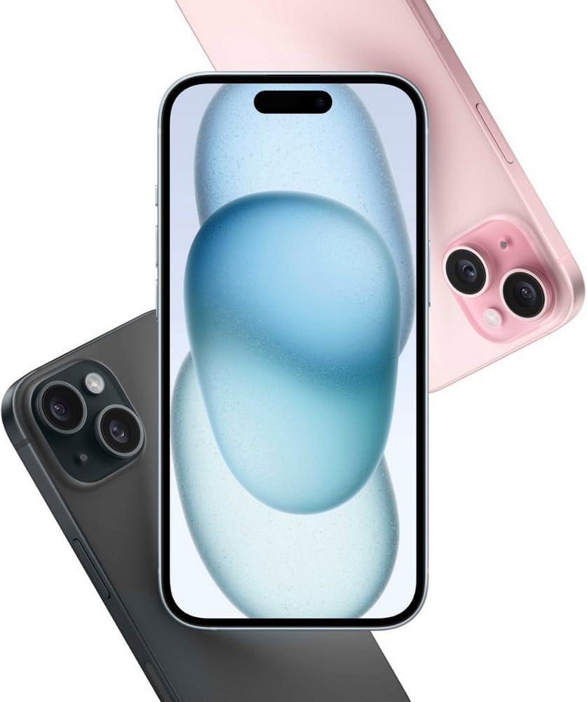 Apple iPhone 15 Plus, 128GB, Black - NUEVO